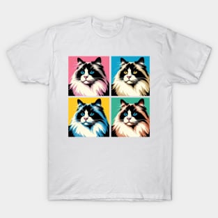 Ragdoll Pop Art - Cat Lover Gift T-Shirt